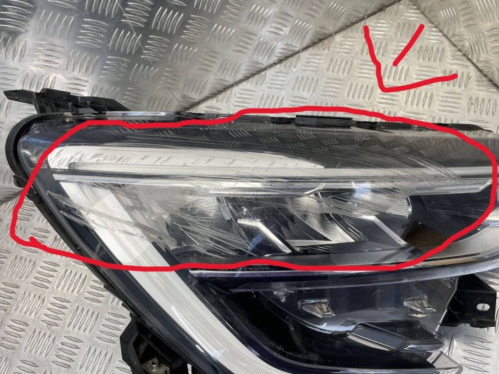 фото №8, Renault oem номер 260107780r arkana фара передняя правое перед передняя