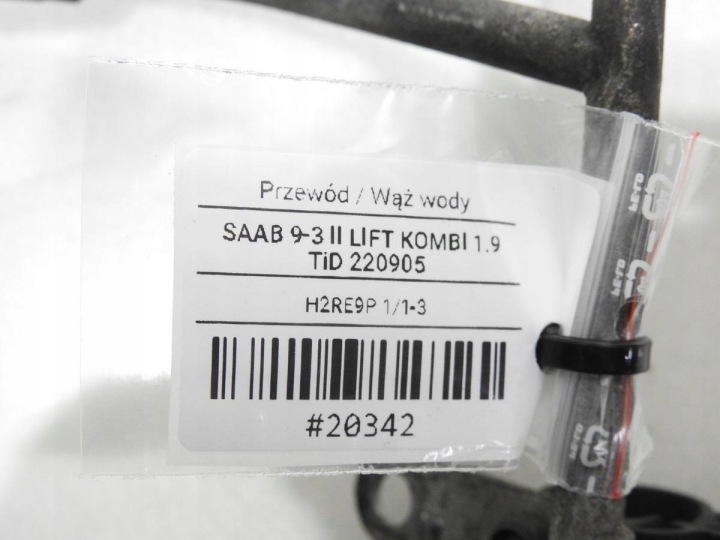 фото №9, Шланг трубка основний  saab 9-3 ii 1.9 tid