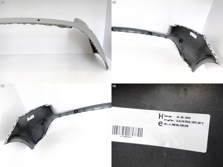 фото №14, Porsche macan 95b gts sport design рестайлинг 21-24 бампер зад pdc