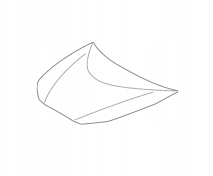 фото №1, Капот toyota prius xw50 16- 5330147110