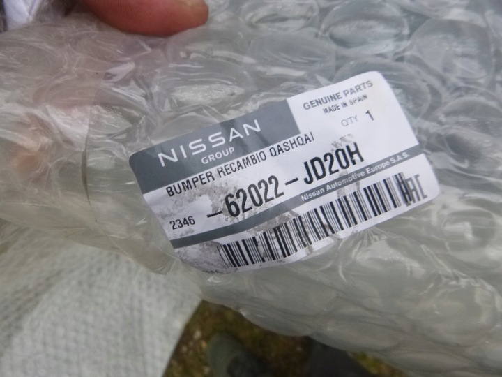 фото №9, Nissan qashqai i j10 2007-2010 передній рестайлінг бампер перед переднє