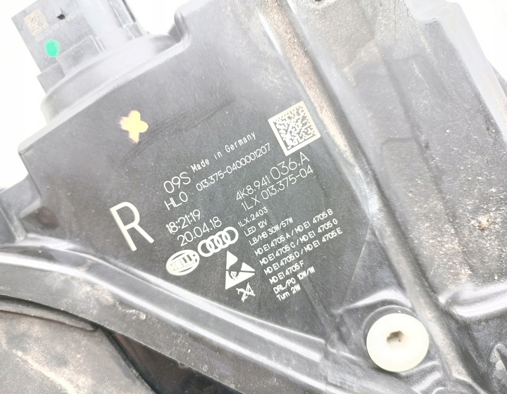 фото №10, Лампа права передня перед повний led matrix audi a7 c8 4k 4k8941036a