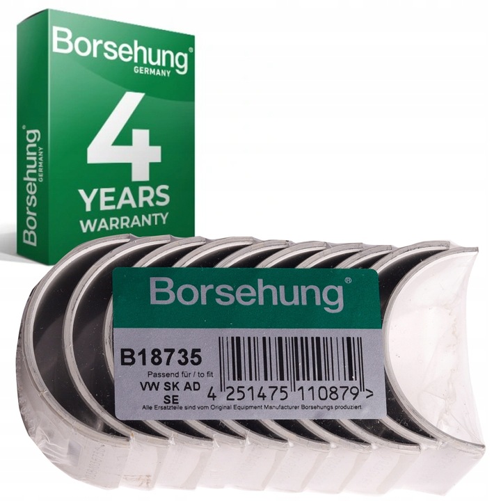 фото №14, Вкладиші вал розподільний вал org 1.9 2.0 tdi 038103673b b18735