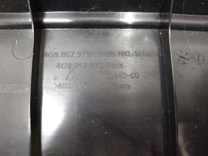 фото №9, 4g9867979a обивка крышки багажника audi a6 c7 2010-2018r универсал