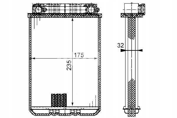 фото №2, Отопитель mercedes c cl203 c t-model s203 c w203 clc cl203 clk a209
