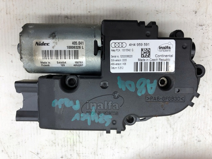 фото №1, Audi a8 d4 s8 рестайлинг длинный моторчик люк