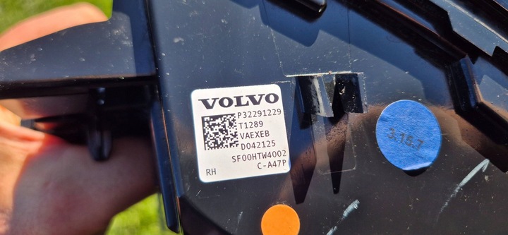 фото №13, Volvo ex90 24- лампа правые зад w крыло сцепление eu org