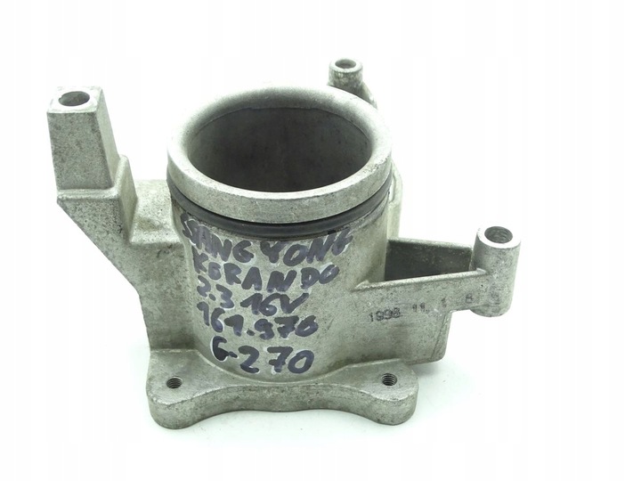 фото №1, Korando ii 99-06 2.3 16v основание дроссельной заслонки