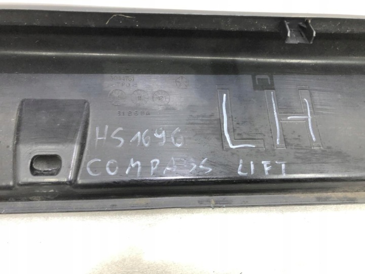 фото №10, Молдинг пороговая левая jeep compass i рестайлинг 05182573ab