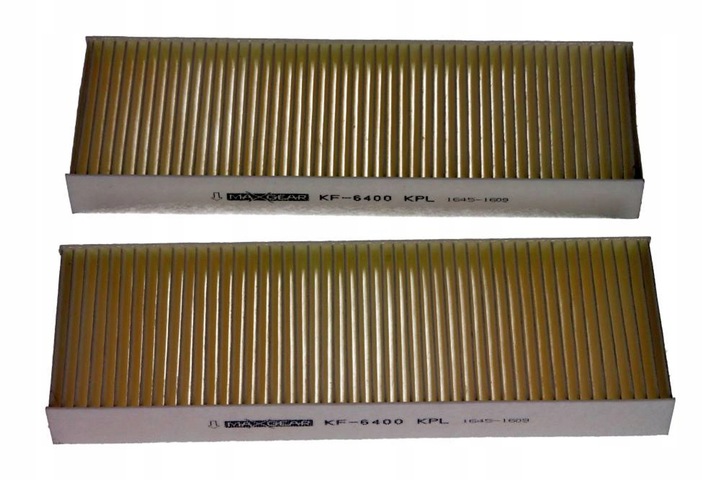 фото №1, Kf-6400 kpl фільтр кабіни citroen berlingo 08-/peugeot 3008 !!!kpl 2 szt!!!