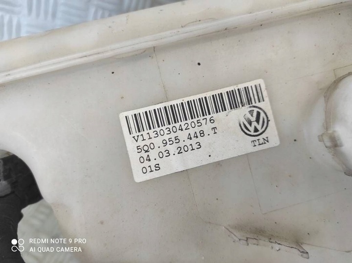 фото №7, Seat leon iii skoda octavia iii бачок рідини склоомивача 5q0955448t