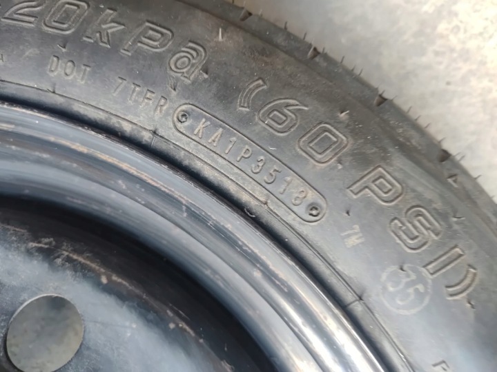 фото №6, Subaru forester v 19- докаточное колесо (докатка) t145/80d17 falken 2018 usa