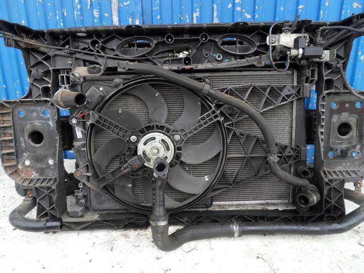 фото №7, Fiat grande punto 05-11 1.3 jtd 90 комплектный pas переднее балка радиатор