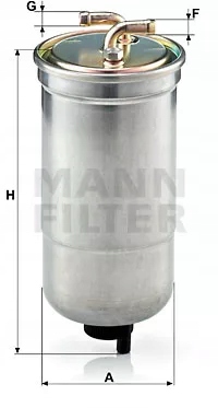 фото №1, Mann-filter wk 853/16 фильтр топлива