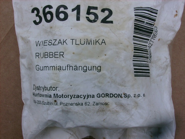 фото №8, Подвес глушитель комплект 3 штуки opel agila corsa 366152