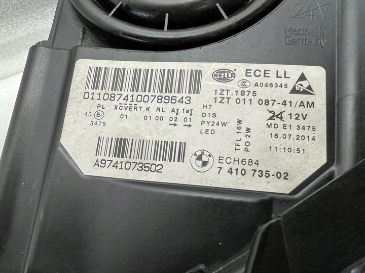 фото №14, Bmw f10 f11 lci ксенон динамічний лампа ліва права