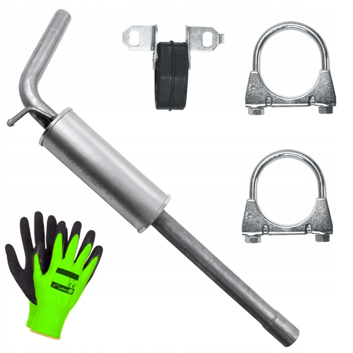 фото №1, Глушник середній skoda fabia 2 ii 09-14 1.4 htb