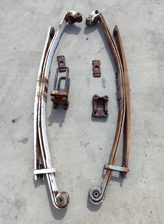 фото №8, Рессора зад рессоры задние 3 лист рессоры renault mascott 2.8 dci 1998-2004.