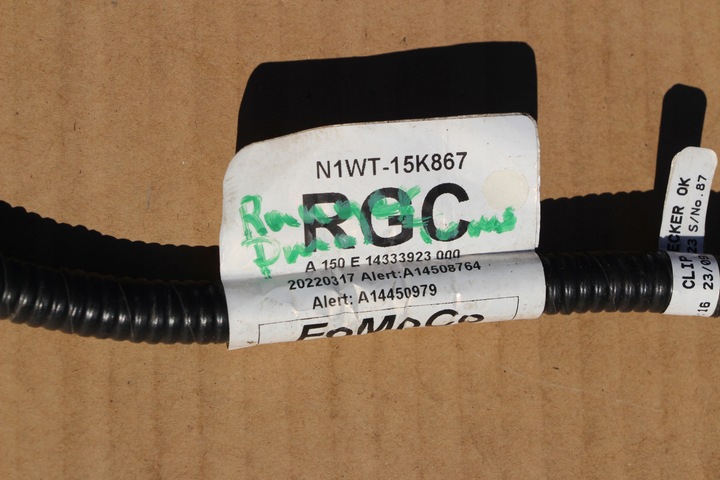 фото №6, Жгут бампера перед pdc ford ranger vi puma mk2 focus mk4 n1wt-15k867