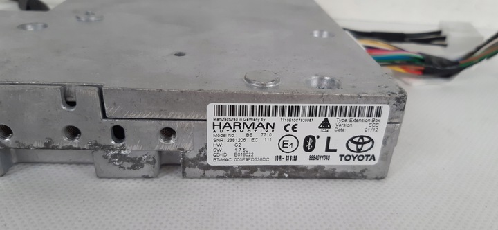 фото №6, Toyota yaris iii rav4 iv модуль навигации 86842yy010, pz490-00331-00