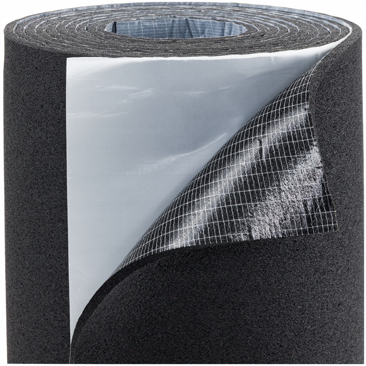 фото №15, Піна шумопоглинаюча premium 6mm з klejem з ролики - ідеальна do дому