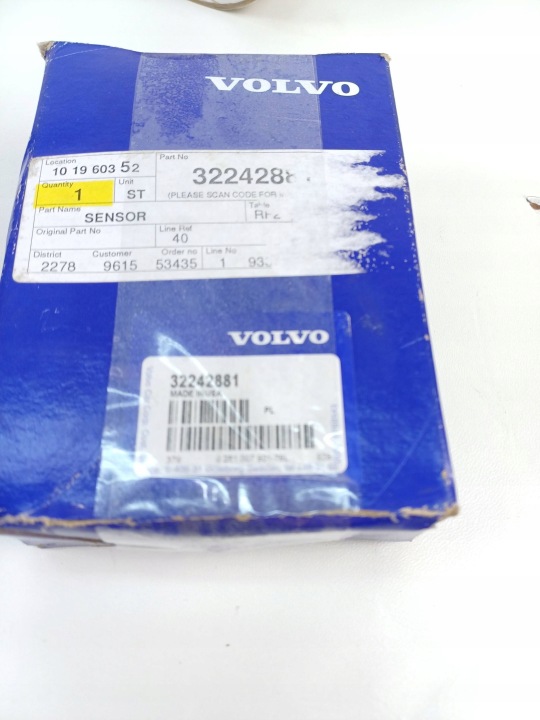 фото №9, Лямбда-зонд датчик датчик nox volvo v40 32242881