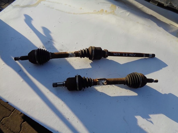 фото №1, Піввісь лівий перед peugeot 407 купе 2.2 16v