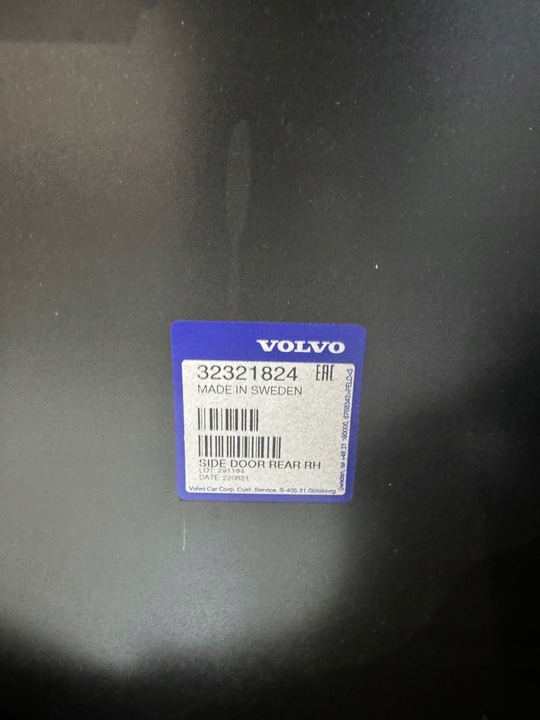 фото №12, Двері праві зад задні volvo xc90 xc-90 ii 2014-