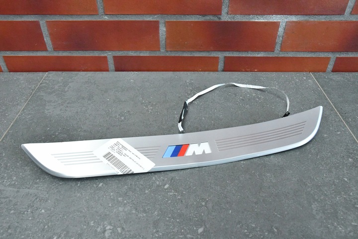 фото №1, Планка декоративна порога ліва зад задня bmw 7 g11 м-пакет підсвічувана