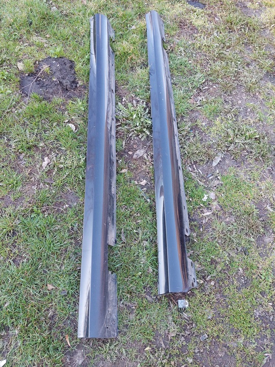 фото №1, Накладки планка пороговые do mercedesa c 204 amg