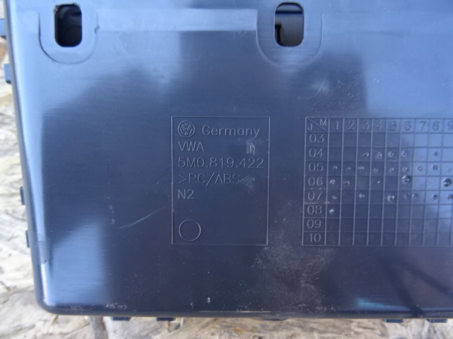 фото №3, Рамка бардачок vw golf v plus 5m0819422
