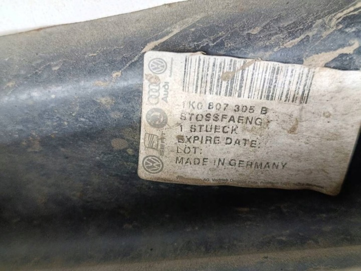 фото №8, Volkswagen scirocco iii 08-13 балка pod задній бампер 1k0807305b