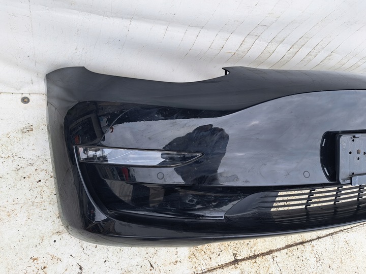 фото №2, Tesla 3 iii бампер переднее перед комплектный pdc