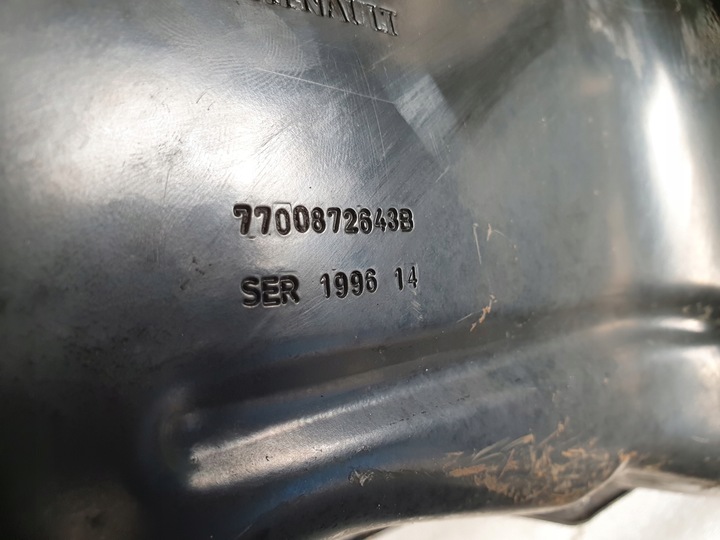 фото №6, Піддон масляна clio megane i 1.6 7700872643b