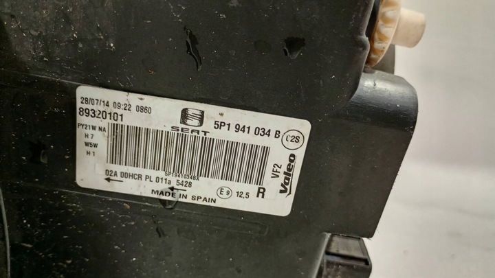 фото №15, Seat leon / altea 05-12 фара лампа праві перед передня права c508