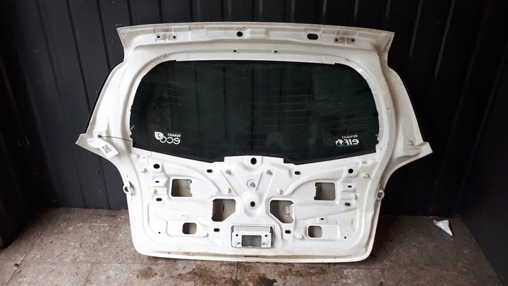 фото №7, Кришка зад renault clio iii біла 2014r 3/5 двері