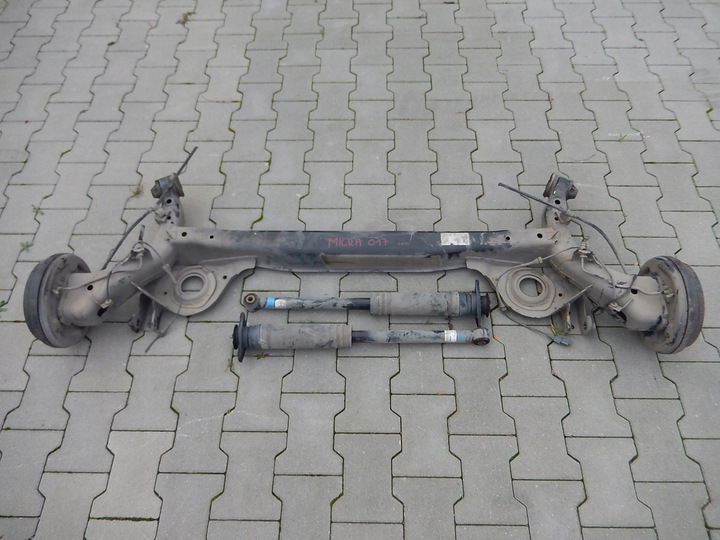 фото №1, Задняя ось балка подвешивание nissan micra k14 2017