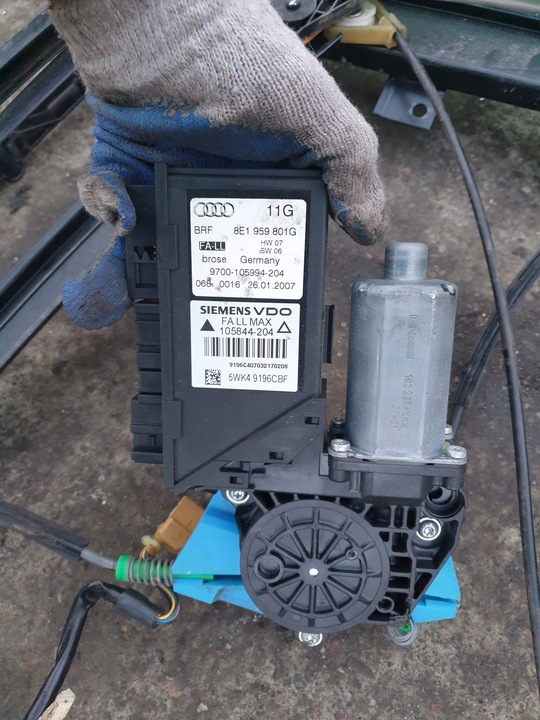 фото №6, Підйомник вікна переднє лівий перед лівий audi a4 b7 8e1959801g