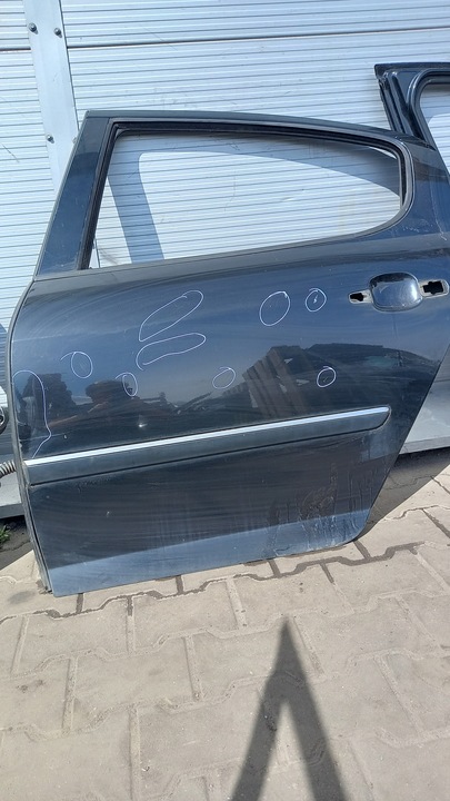 фото №1, Дверь левая зад peugeot 407 06r sedan