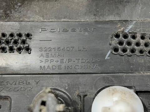 фото №6, Polestar ii 2 молдинг крыльев левая передняя левые перед оригинал!!!