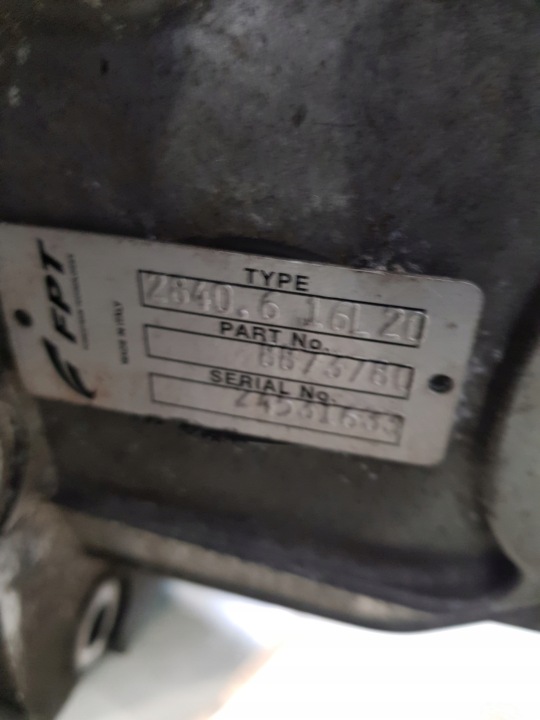 фото №9, Коробка передач 6 iveco daily 3.0 14- 8873780 тип 2840.6 25m19