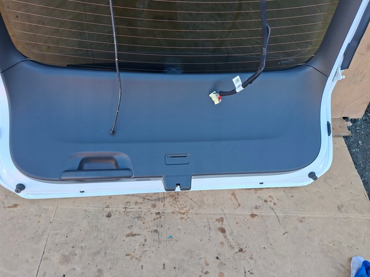 фото №7, Крышка багажника kia niro ii 22+ ud белая комплектная оригинал