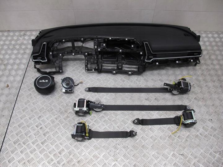 фото №1, Kia sportage v панель раздаточная консоль ремни подушка подушка безопасности лента 24-