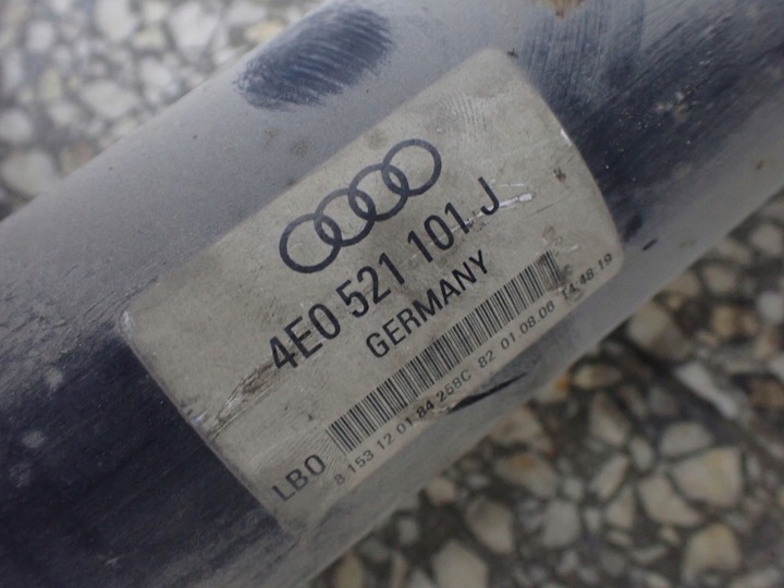 фото №10, Wał привідний audi a8 s8 d3 5,2 króki 4e0521101j