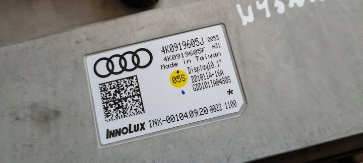 фото №13, A6 c8 4k дисплей екран монітор mmi 4k0919605j a7 4k