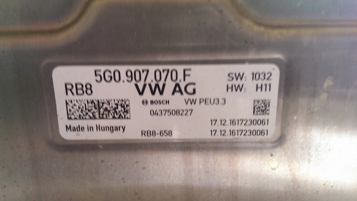 фото №9, Зарядное устройство акумулятора vw golf 7 audi a3 5g0907070f