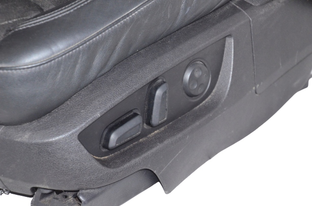 фото №12, Audi q7 4l сидіння шкіра алькантара чорна електрика