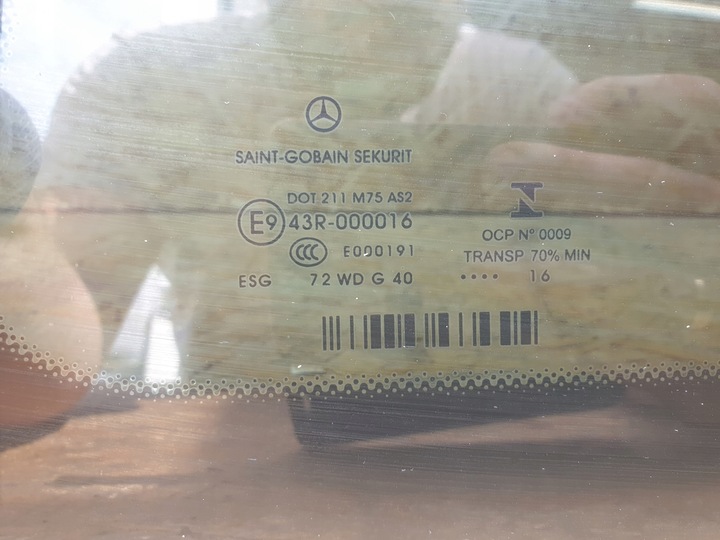 фото №6, Mercedes vito w447 стекло кузовная правая длинный