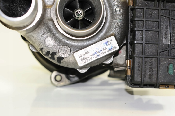 фото №3, Турбонагнетатель jaguar 752343-3 s тип xf xj 2.7 td