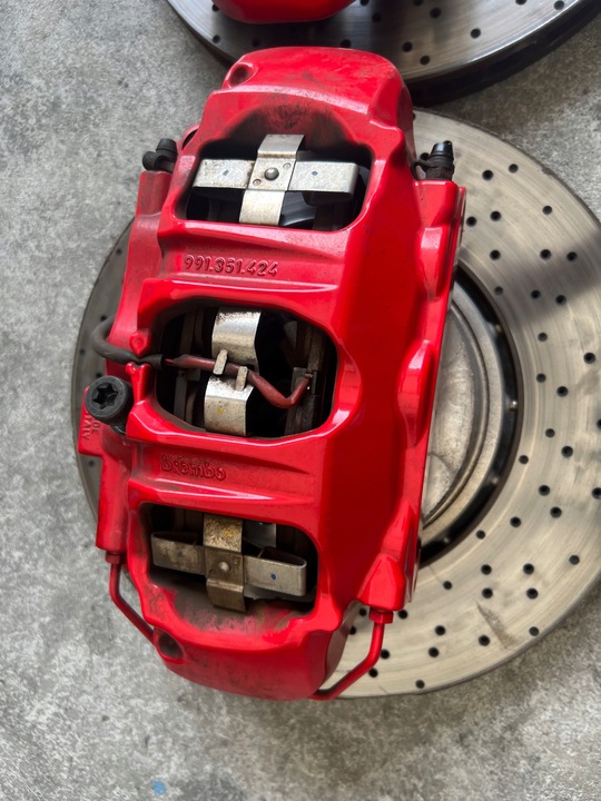 фото №6, Porsche 991 gts тормоза зажимы диск диски